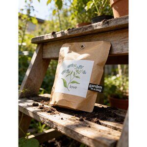 Forget-Me-Not Seed Kit In Eco-Friendly Bag